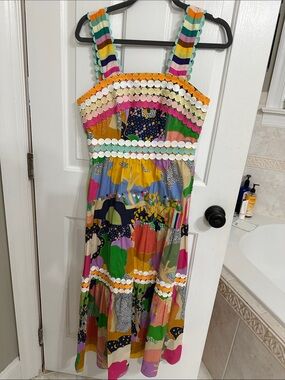 Celia B Multicolor Striped & Patterned Summer Dress